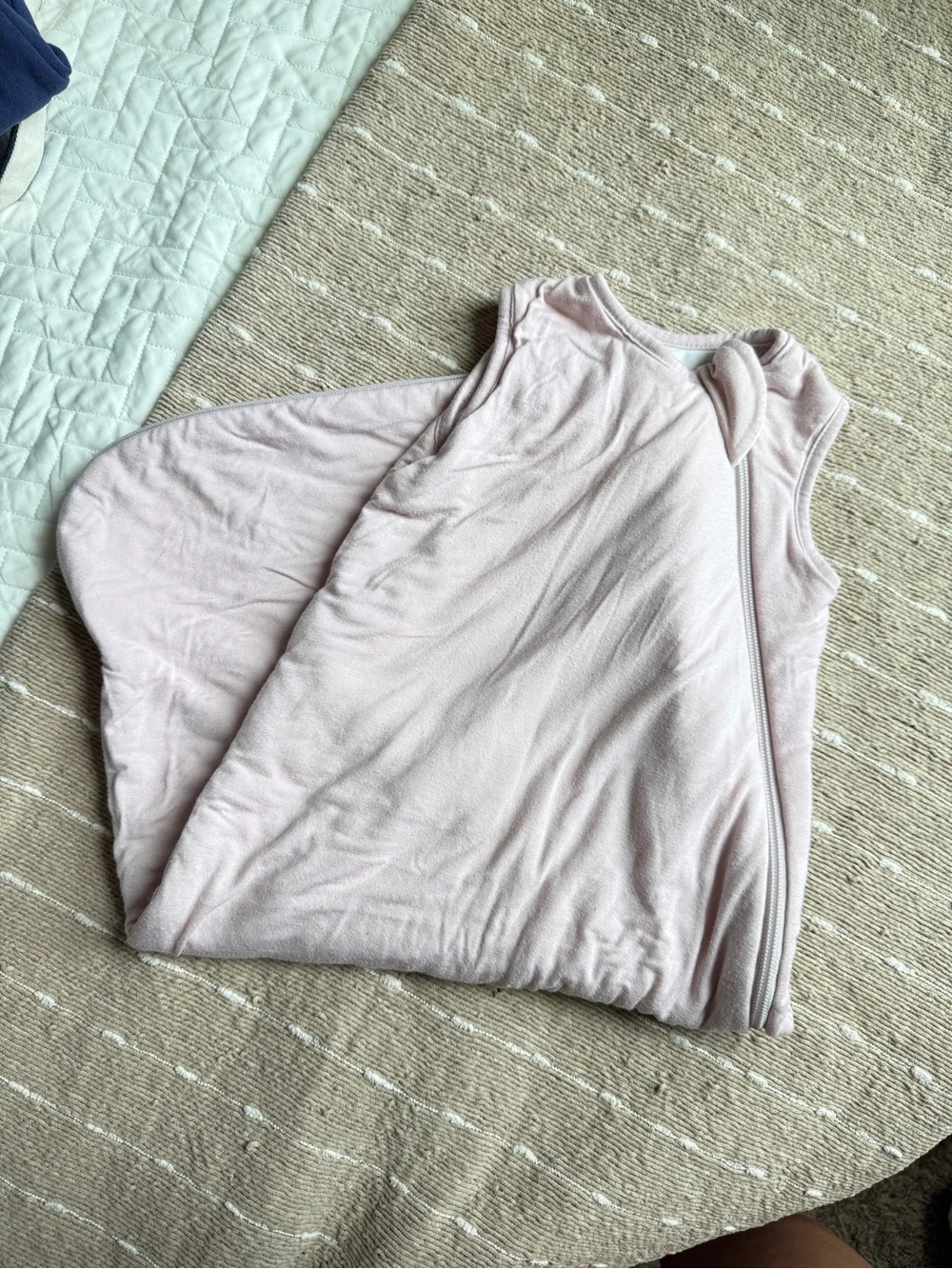 Kyte BABY Dusty Pink Zippered Sleeveless Sleep Sack